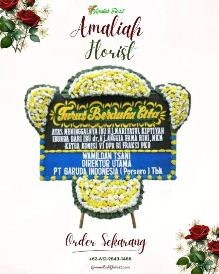 Papan Bunga Duka Warungboto